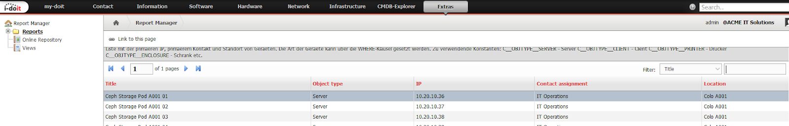 reports