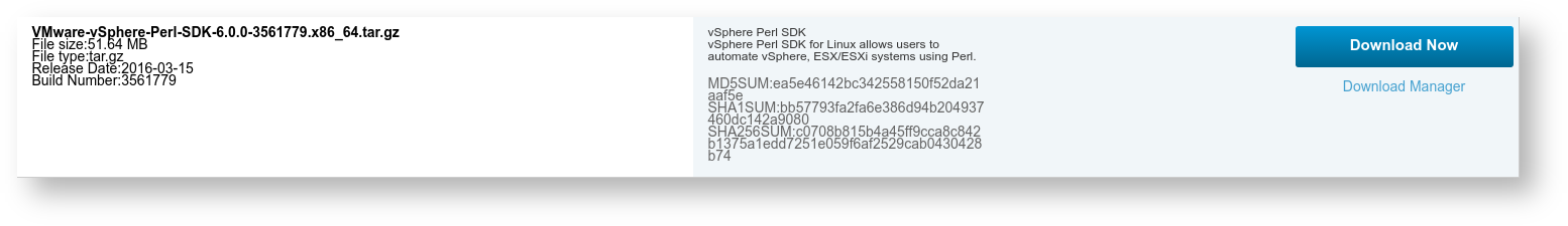 vSphere SDK