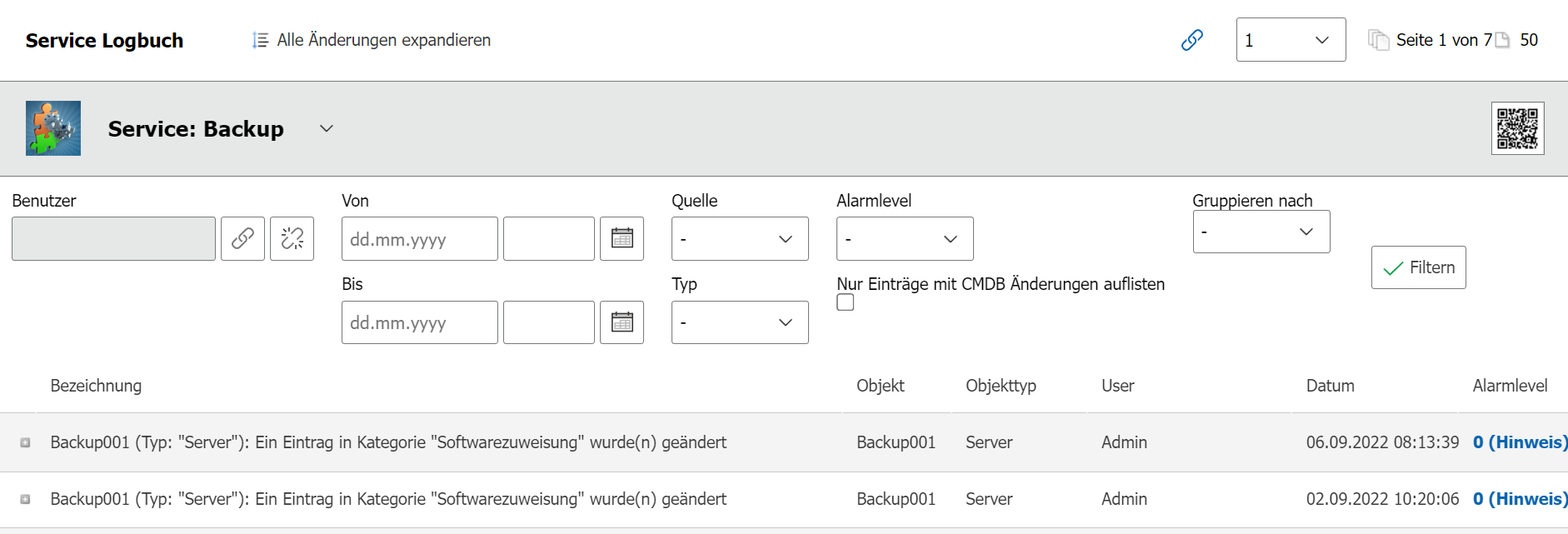logbuch-service