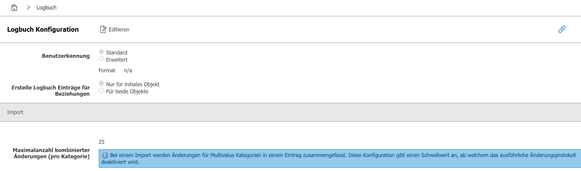 logbuch-konfigurieren