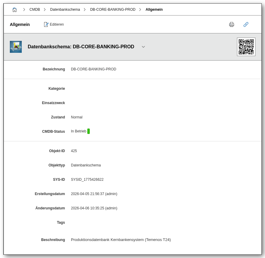 Datenbankschema