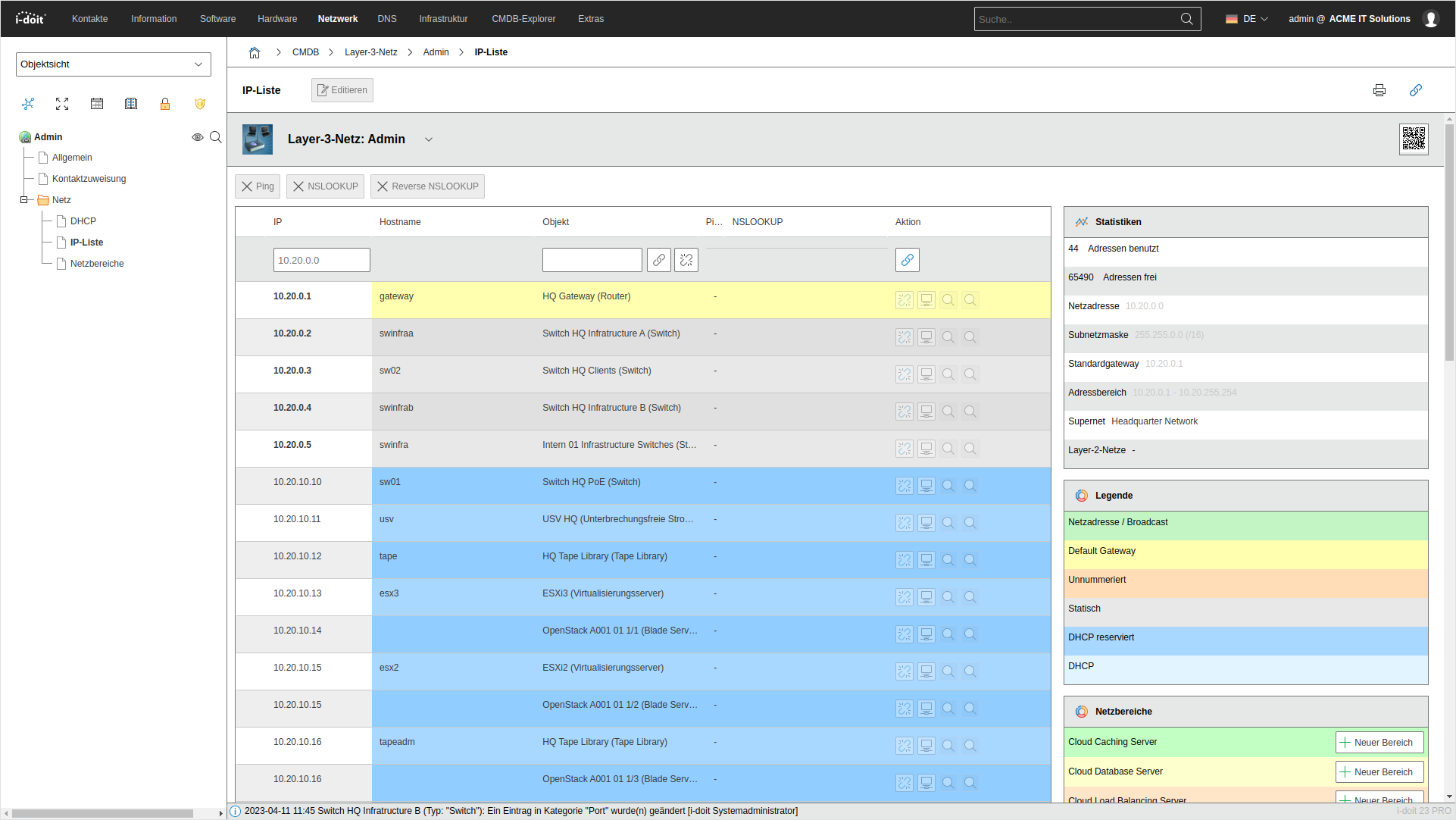 IP List category