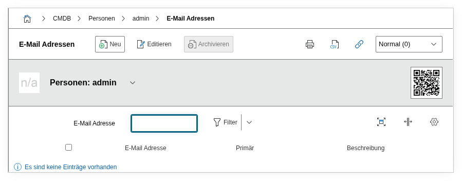 Email Addresses