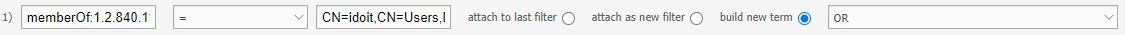 Import of users who are members below the group idoit