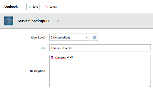 Custom Entries