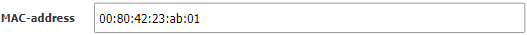 MAC Address