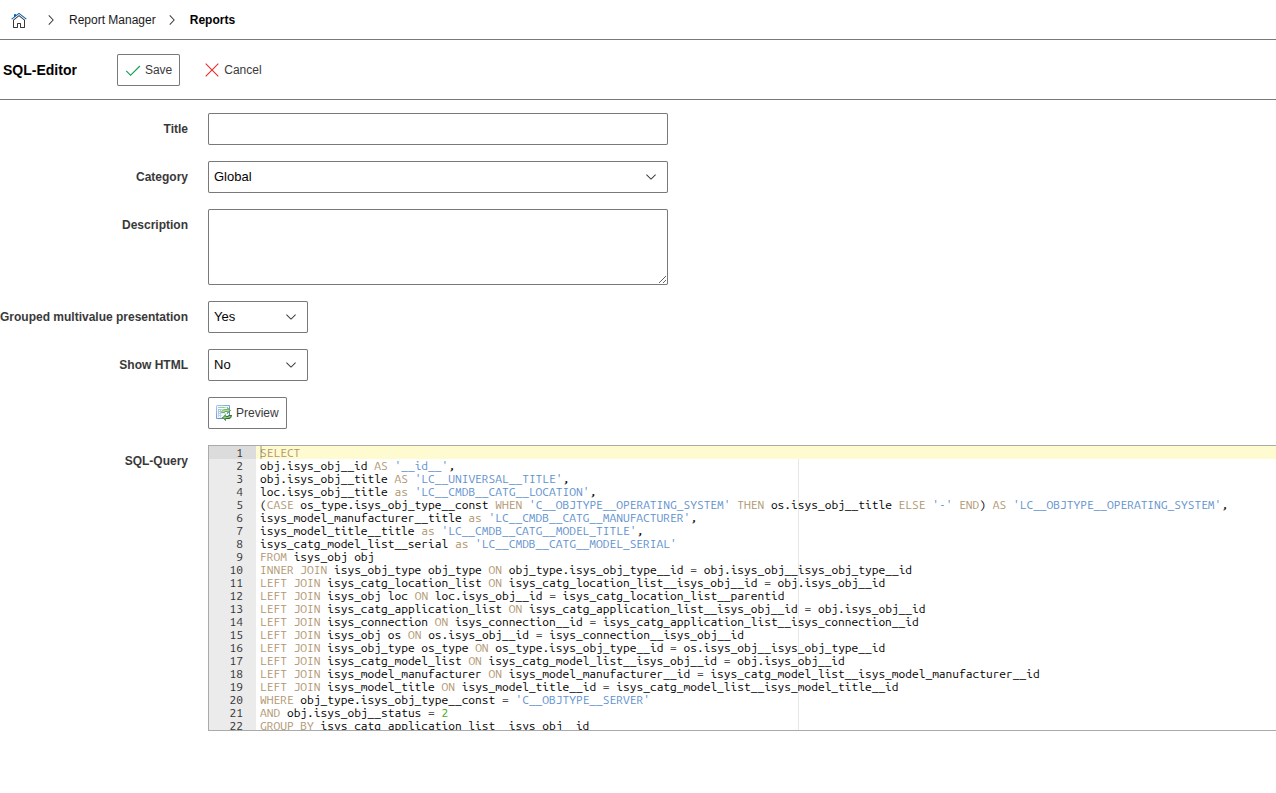 SQL-editor