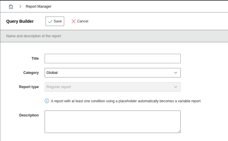 query builder