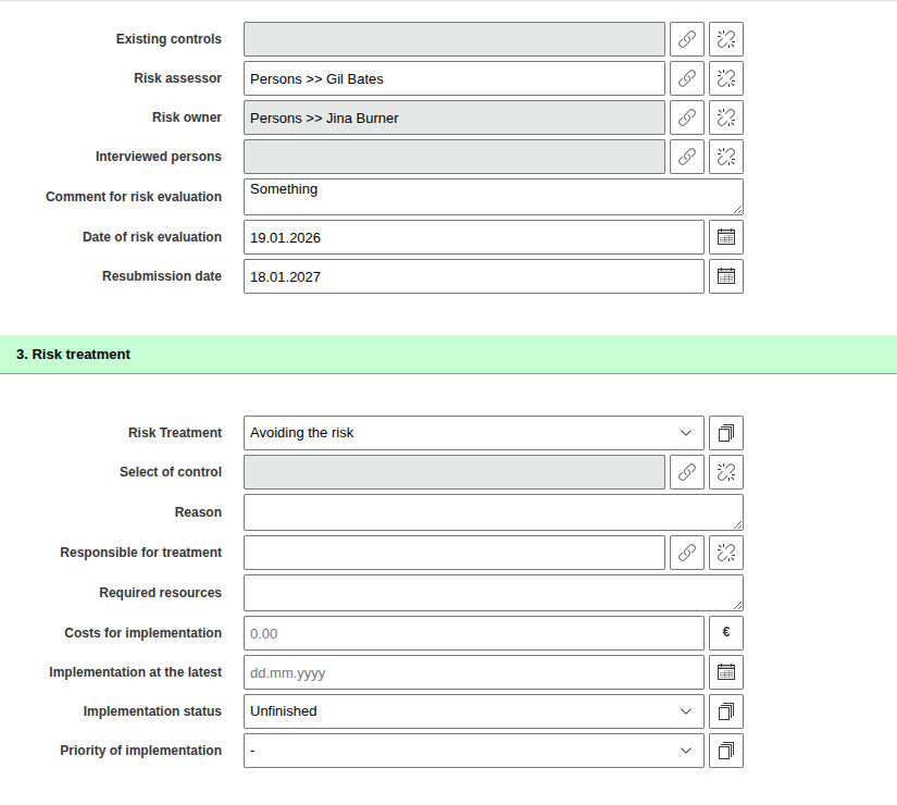 Risk Assessment - incident Scenarios & Likelihood of Occurrence
