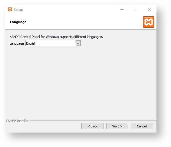 Select language
